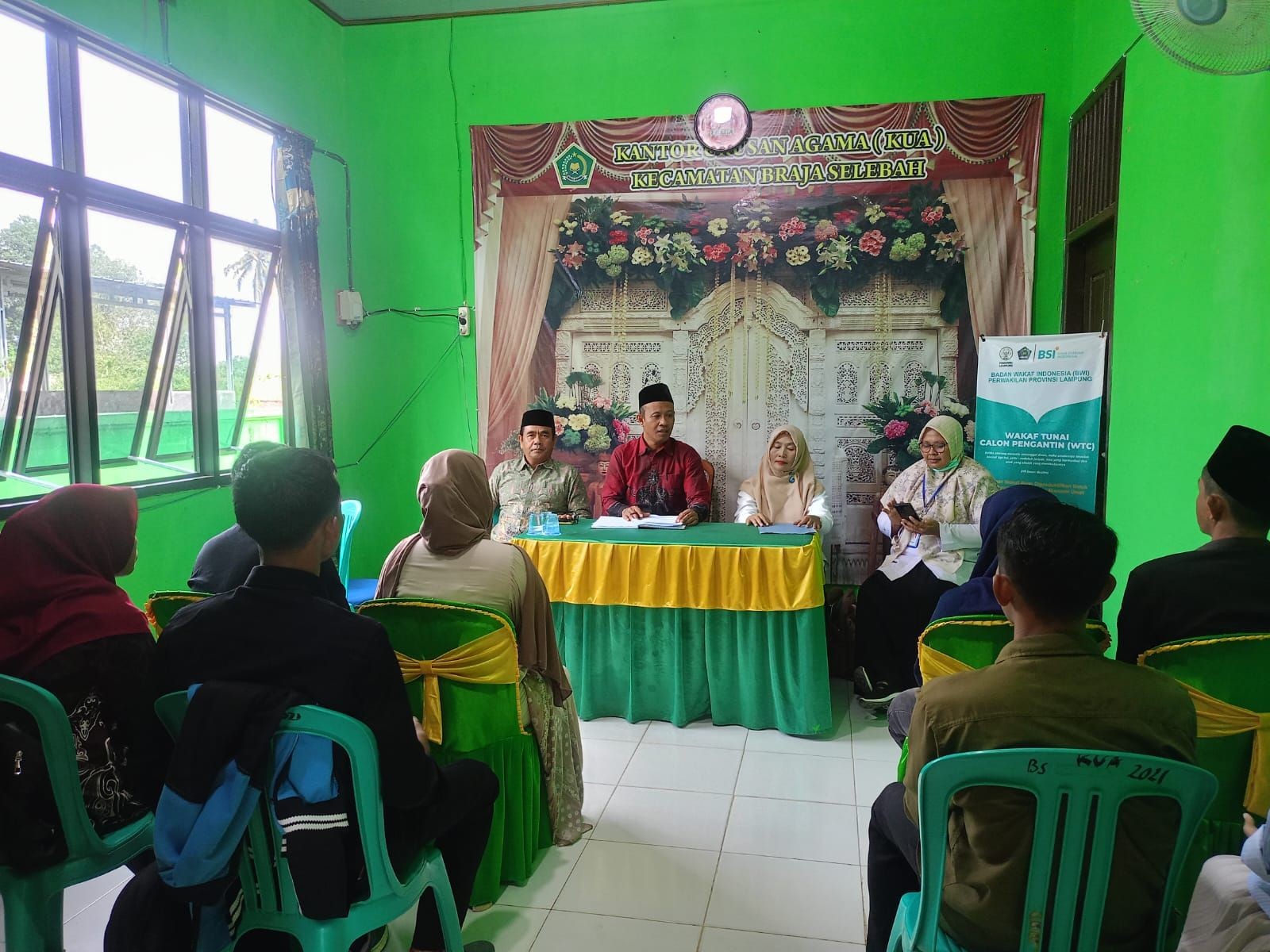 KUA Braja Selebah Gelar Bimbingan Perkawinan untuk Calon Pengantin